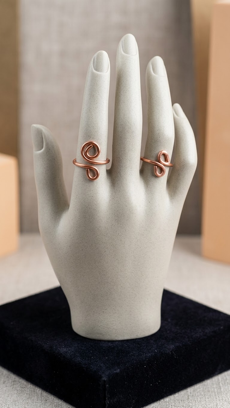Spiral wrapped rings